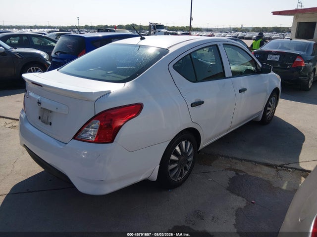 2017 Nissan Versa 1.6 S+ მანქანა იყიდება აუქციონზე, vin: 3N1CN7APXHL859049, აუქციონის ნომერი: 45791657