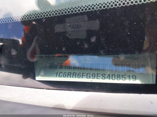 45791759 :رقم المزاد ، 1C6RR6FG9ES408519 vin ، 2014 Ram 1500 Tradesman مزاد بيع