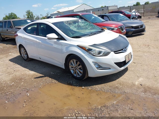 2016 Hyundai Elantra Se მანქანა იყიდება აუქციონზე, vin: 5NPDH4AE5GH786161, აუქციონის ნომერი: 45791824