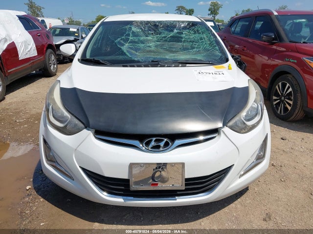 2016 Hyundai Elantra Se მანქანა იყიდება აუქციონზე, vin: 5NPDH4AE5GH786161, აუქციონის ნომერი: 45791824