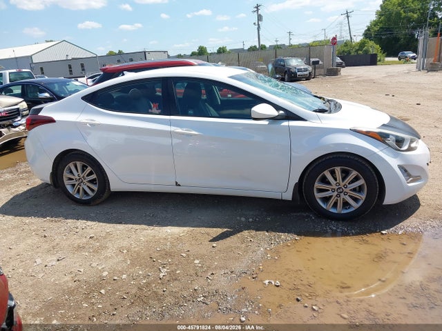 2016 Hyundai Elantra Se მანქანა იყიდება აუქციონზე, vin: 5NPDH4AE5GH786161, აუქციონის ნომერი: 45791824