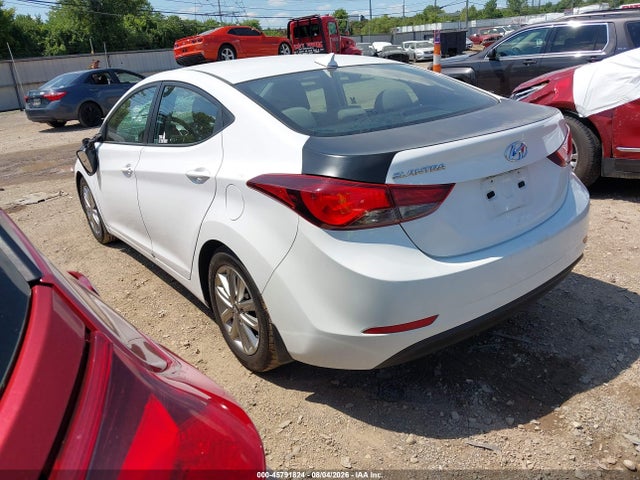 2016 Hyundai Elantra Se მანქანა იყიდება აუქციონზე, vin: 5NPDH4AE5GH786161, აუქციონის ნომერი: 45791824