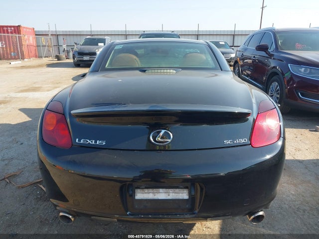 Продажа на аукционе авто 2002 Lexus Sc 430, vin: JTHFN48Y620002267, номер лота: 45791829