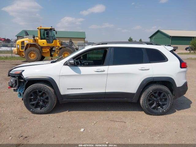 2016 Jeep Cherokee Trailhawk მანქანა იყიდება აუქციონზე, vin: 1C4PJMBS4GW199126, აუქციონის ნომერი: 45791834