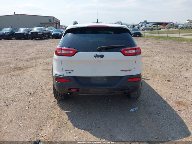 2016 Jeep Cherokee Trailhawk მანქანა იყიდება აუქციონზე, vin: 1C4PJMBS4GW199126, აუქციონის ნომერი: 45791834