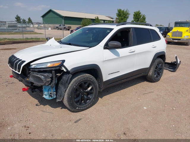 2016 Jeep Cherokee Trailhawk მანქანა იყიდება აუქციონზე, vin: 1C4PJMBS4GW199126, აუქციონის ნომერი: 45791834