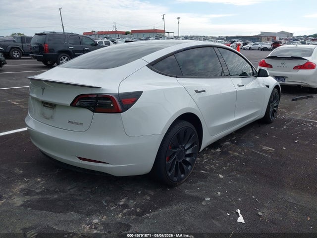 Tesla Model 3 Performance Dual Motor All-wheel Drive 2023 5YJ3E1EC6PF481987 Image 4