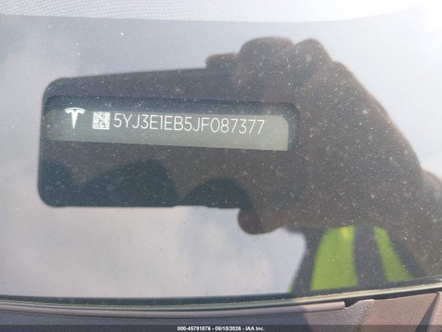 Продаж на аукціоні авто 2018 Tesla Model 3 Long Range/performance, vin: 5YJ3E1EB5JF087377, номер лоту: 45791876