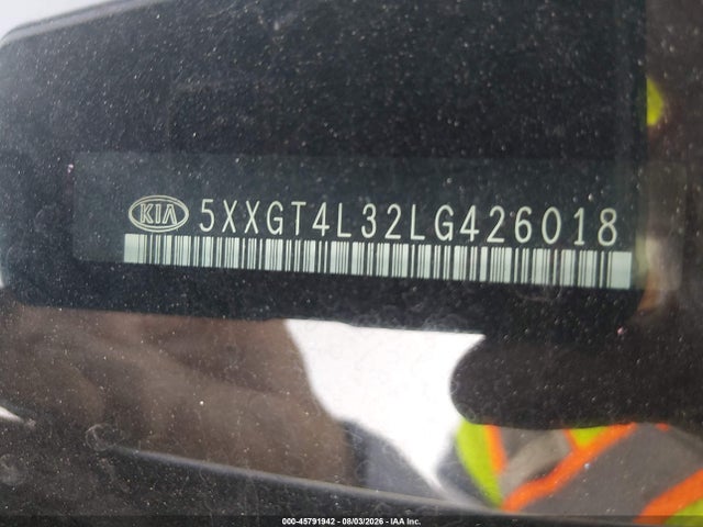 KIA Optima Lx 2020 5XXGT4L32LG426018 Image 9
