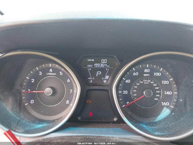 2013 Hyundai Elantra Gls მანქანა იყიდება აუქციონზე, vin: 5NPDH4AE5DH351510, აუქციონის ნომერი: 45791969
