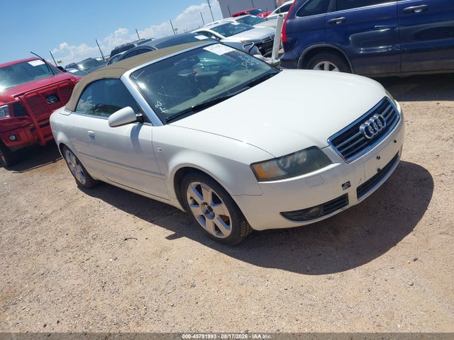 2005 Audi A4 1.8t მანქანა იყიდება აუქციონზე, vin: WAUAC48H75K001460, აუქციონის ნომერი: 45791993