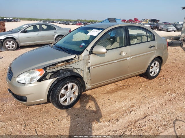 45792021 :رقم المزاد ، KMHCN46C96U037570 vin ، 2006 Hyundai Accent Gls مزاد بيع