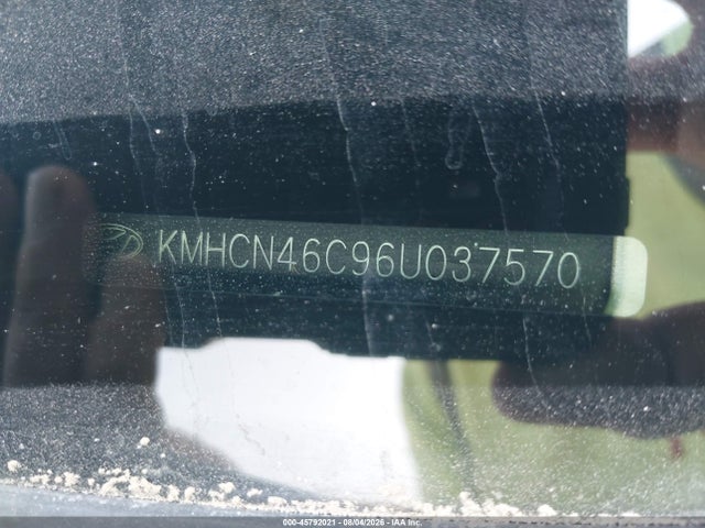 45792021 :رقم المزاد ، KMHCN46C96U037570 vin ، 2006 Hyundai Accent Gls مزاد بيع