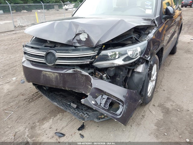 2016 Volkswagen Tiguan S მანქანა იყიდება აუქციონზე, vin: WVGBV7AX5GW578371, აუქციონის ნომერი: 45792081