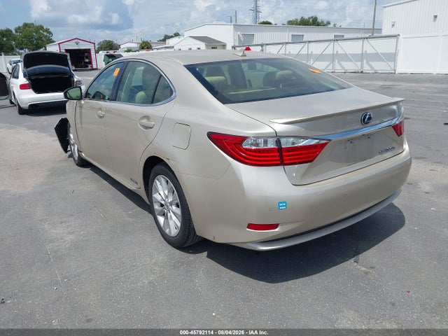 Продажа на аукционе авто 2013 Lexus Es 300h, vin: JTHBW1GGXD2038358, номер лота: 45792114