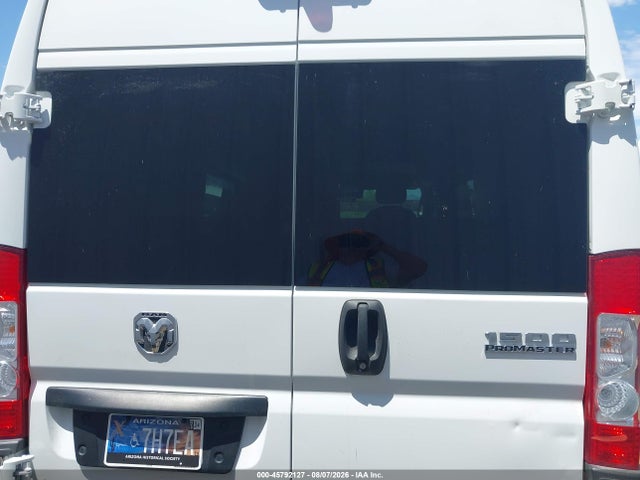 3C6LRVBG8PE517310 RAM Promaster 1500 High Roof 136 Wb