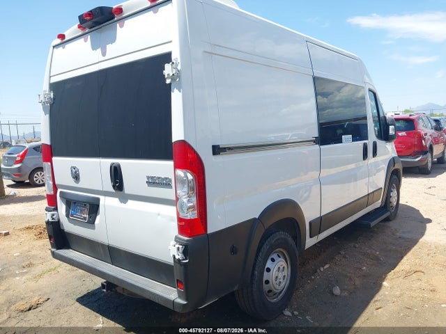 3C6LRVBG8PE517310 RAM Promaster 1500 High Roof 136 Wb