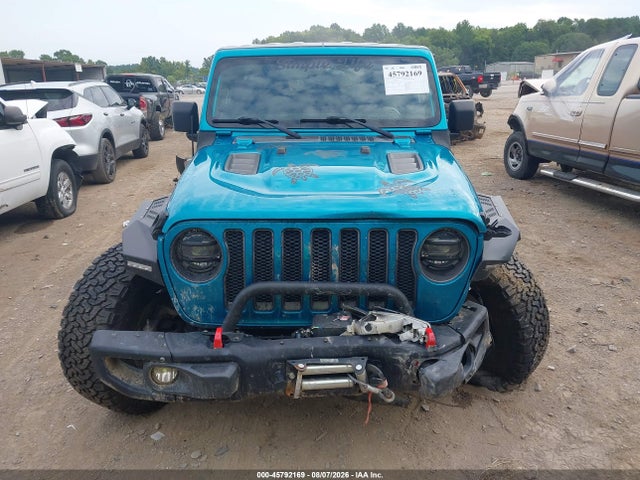 45792169 :رقم المزاد ، 1C4HJXFG7KW644432 vin ، 2019 Jeep Wrangler Unlimited Rubicon 4x4 مزاد بيع
