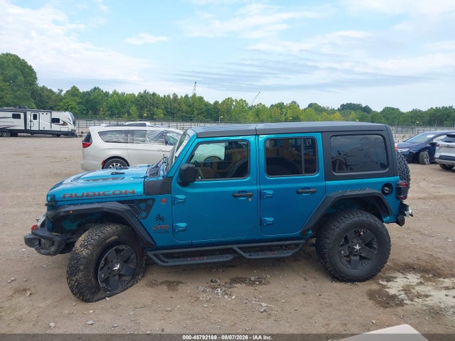 45792169 :رقم المزاد ، 1C4HJXFG7KW644432 vin ، 2019 Jeep Wrangler Unlimited Rubicon 4x4 مزاد بيع