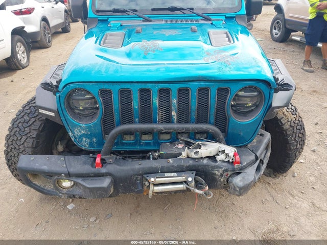 45792169 :رقم المزاد ، 1C4HJXFG7KW644432 vin ، 2019 Jeep Wrangler Unlimited Rubicon 4x4 مزاد بيع
