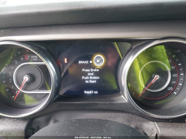 45792169 :رقم المزاد ، 1C4HJXFG7KW644432 vin ، 2019 Jeep Wrangler Unlimited Rubicon 4x4 مزاد بيع