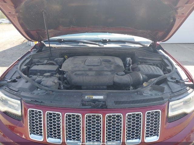 Aukcja sprzedaży 2016 Jeep Grand Cherokee Summit, vin: 1C4RJFJG8GC324437, numer aukcji: 45792170