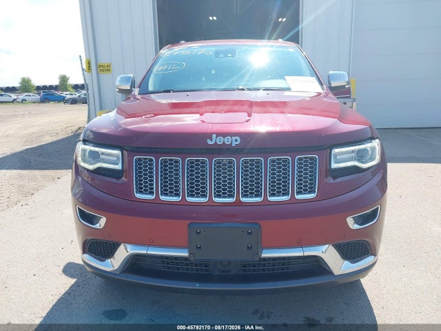 Aukcja sprzedaży 2016 Jeep Grand Cherokee Summit, vin: 1C4RJFJG8GC324437, numer aukcji: 45792170