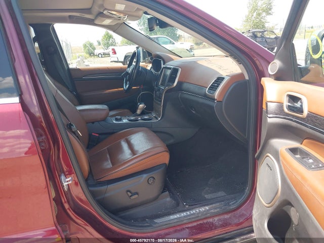 Aukcja sprzedaży 2016 Jeep Grand Cherokee Summit, vin: 1C4RJFJG8GC324437, numer aukcji: 45792170