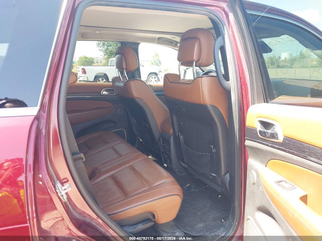 Aukcja sprzedaży 2016 Jeep Grand Cherokee Summit, vin: 1C4RJFJG8GC324437, numer aukcji: 45792170