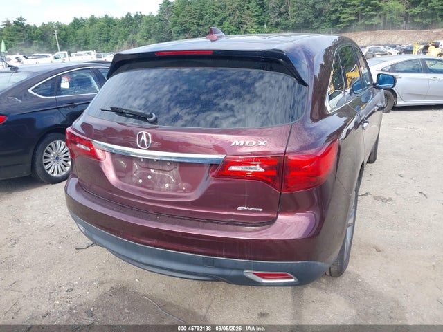 2014 Acura Mdx მანქანა იყიდება აუქციონზე, vin: 5FRYD4H22EB045260, აუქციონის ნომერი: 45792188