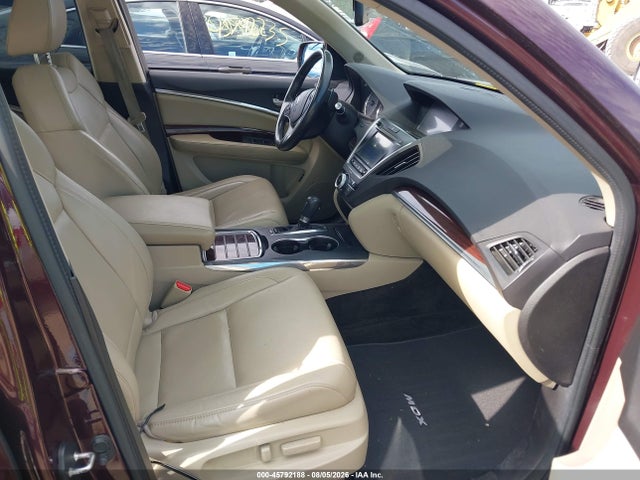 2014 Acura Mdx მანქანა იყიდება აუქციონზე, vin: 5FRYD4H22EB045260, აუქციონის ნომერი: 45792188