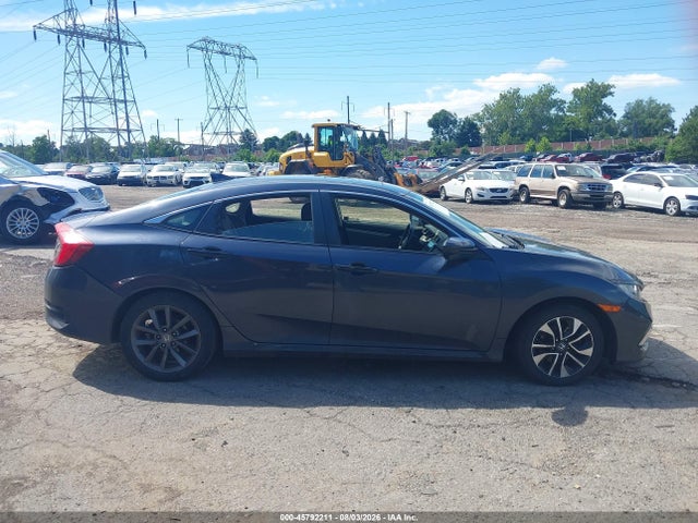 2019 Honda Civic Ex მანქანა იყიდება აუქციონზე, vin: JHMFC1F35KX007978, აუქციონის ნომერი: 45792211
