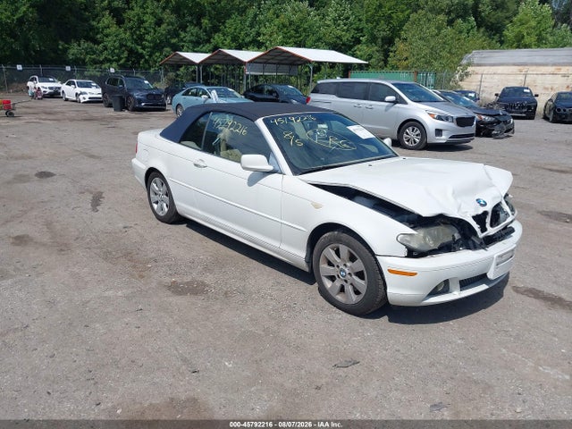 Aukcja sprzedaży 2006 Bmw 325ci, vin: WBABW33416PX87626, numer aukcji: 45792216