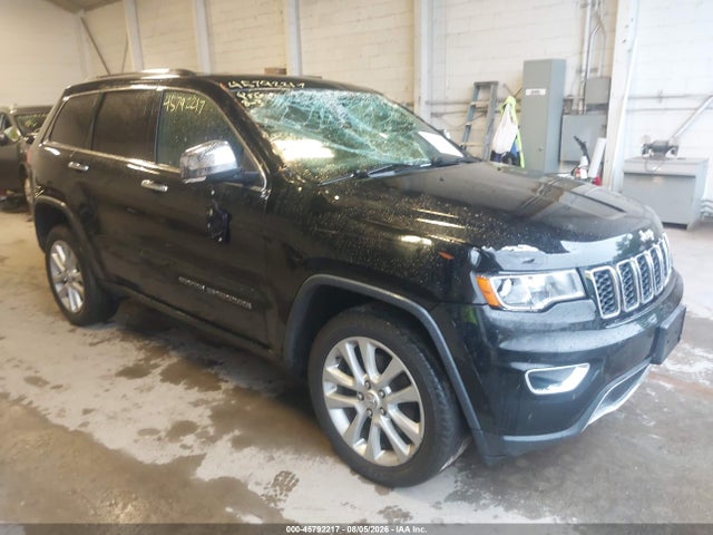 2017 Jeep Grand Cherokee Limited მანქანა იყიდება აუქციონზე, vin: 1C4RJFBT8HC682831, აუქციონის ნომერი: 45792217