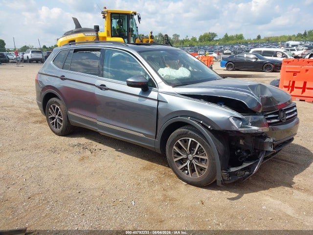 45792233 :رقم المزاد ، 3VV2B7AX2MM092773 vin ، 2021 Volkswagen Tiguan 2.0t Se/2.0t Se R-line Black/2.0t Sel مزاد بيع