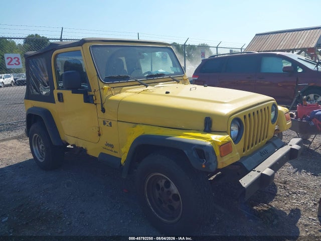2004 Jeep Wrangler X მანქანა იყიდება აუქციონზე, vin: 1J4FA39S04P796849, აუქციონის ნომერი: 45792250