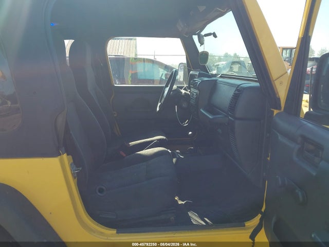 2004 Jeep Wrangler X მანქანა იყიდება აუქციონზე, vin: 1J4FA39S04P796849, აუქციონის ნომერი: 45792250