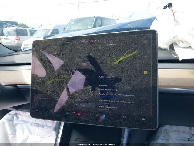 Продаж на аукціоні авто 2019 Tesla Model 3 Long Range/performance, vin: 5YJ3E1EBXKF433019, номер лоту: 45792307