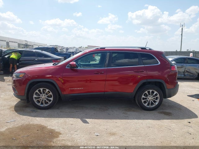 2019 Jeep Cherokee Latitude Plus Fwd მანქანა იყიდება აუქციონზე, vin: 1C4PJLLB3KD132787, აუქციონის ნომერი: 45792310