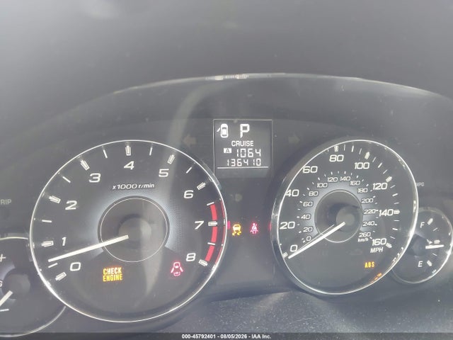 45792401 :رقم المزاد ، 4S4BRDKC5A2362999 vin ، 2010 Subaru Outback 3.6r Limited مزاد بيع