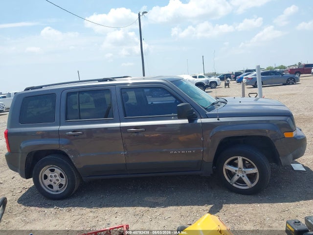 Продажа на аукционе авто 2016 Jeep Patriot Sport, vin: 1C4NJPBB1GD726253, номер лота: 45792438