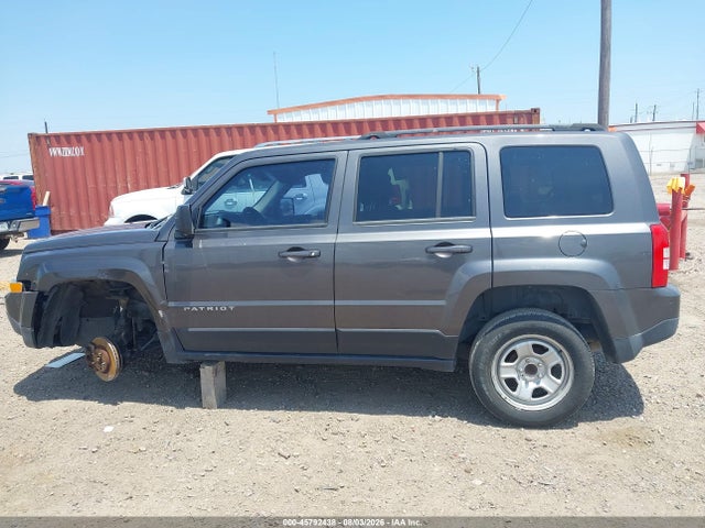 Продажа на аукционе авто 2016 Jeep Patriot Sport, vin: 1C4NJPBB1GD726253, номер лота: 45792438