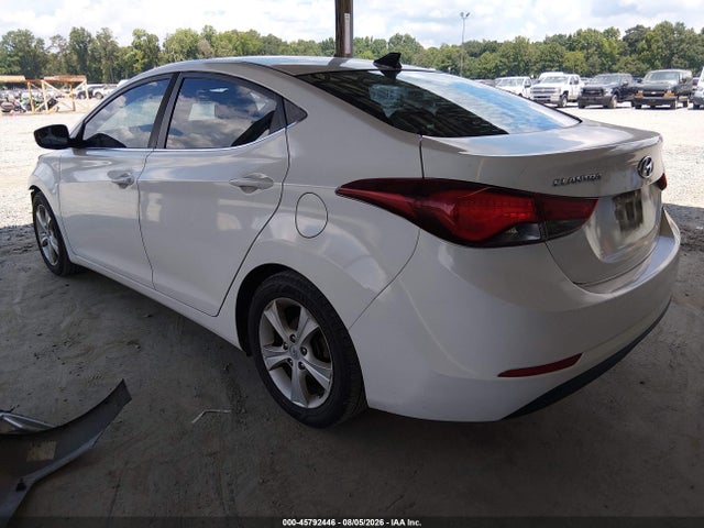 2016 Hyundai Elantra Value Edition მანქანა იყიდება აუქციონზე, vin: 5NPDH4AE6GH747322, აუქციონის ნომერი: 45792446