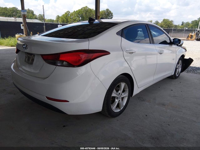 2016 Hyundai Elantra Value Edition მანქანა იყიდება აუქციონზე, vin: 5NPDH4AE6GH747322, აუქციონის ნომერი: 45792446