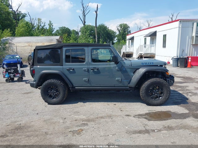 Aukcja sprzedaży 2024 Jeep Wrangler 4xe Willys 4xe, vin: 1C4RJXN62RW186483, numer aukcji: 45792476