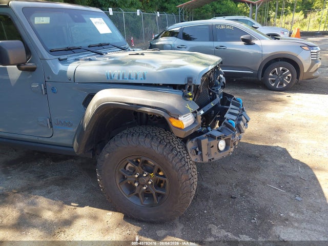 Aukcja sprzedaży 2024 Jeep Wrangler 4xe Willys 4xe, vin: 1C4RJXN62RW186483, numer aukcji: 45792476