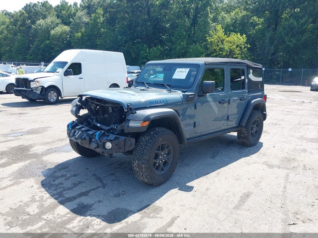 Aukcja sprzedaży 2024 Jeep Wrangler 4xe Willys 4xe, vin: 1C4RJXN62RW186483, numer aukcji: 45792476