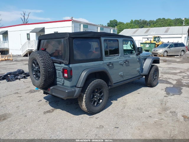 Aukcja sprzedaży 2024 Jeep Wrangler 4xe Willys 4xe, vin: 1C4RJXN62RW186483, numer aukcji: 45792476