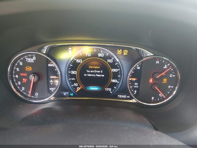 45792509 :رقم المزاد ، 1GKKNPLSXHZ218376 vin ، 2017 Gmc Acadia Denali مزاد بيع