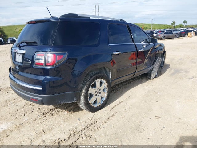 45792524 :رقم المزاد ، 1GKKRSKD6HJ173378 vin ، 2017 Gmc Acadia Limited مزاد بيع